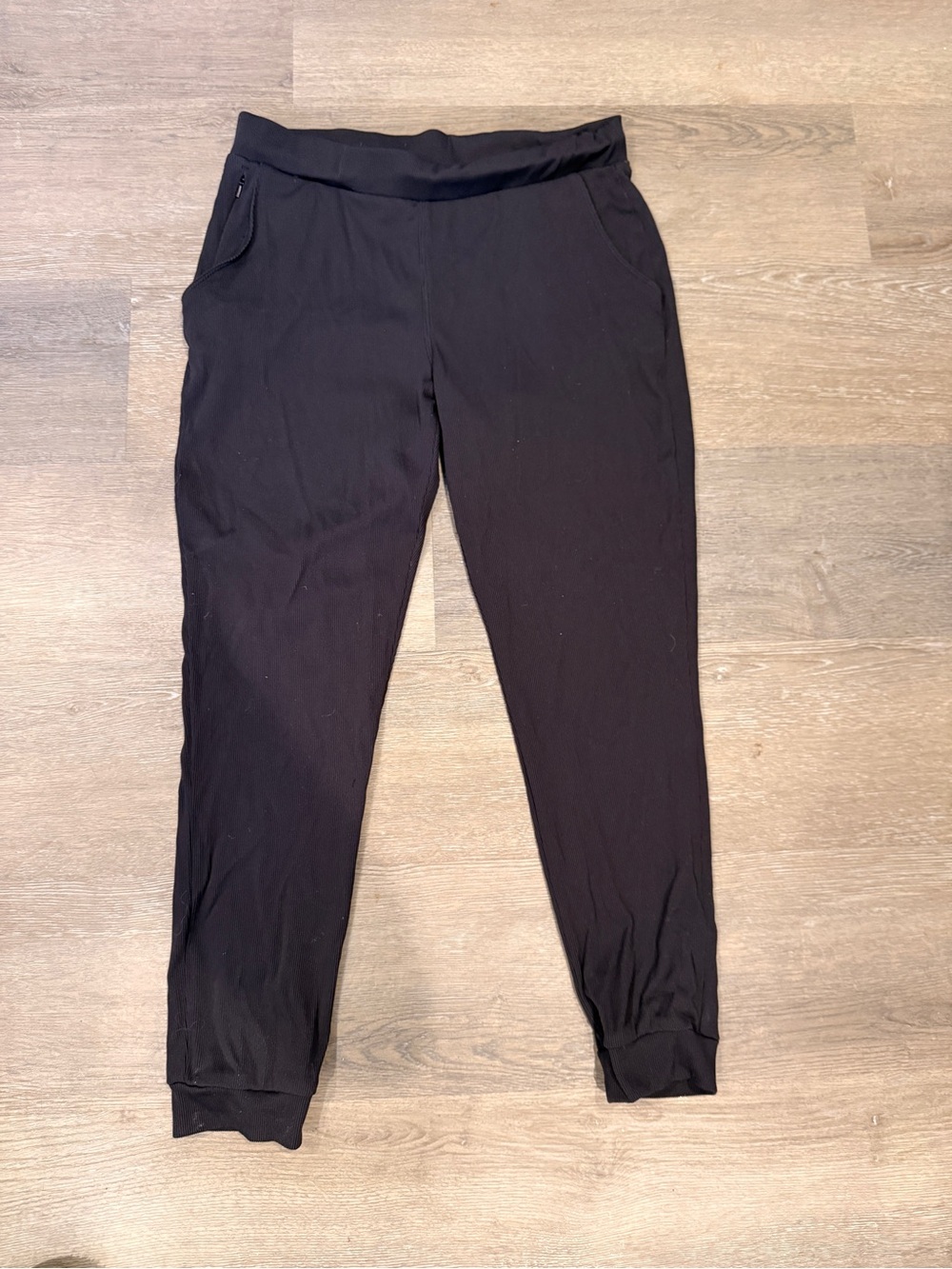 Women's Black Stretch Jogger Pants